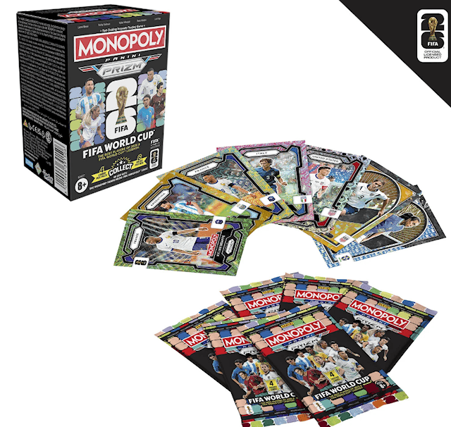 Produktbild 2 för Monopoly Fifa Legends Booster Pack Hasbro