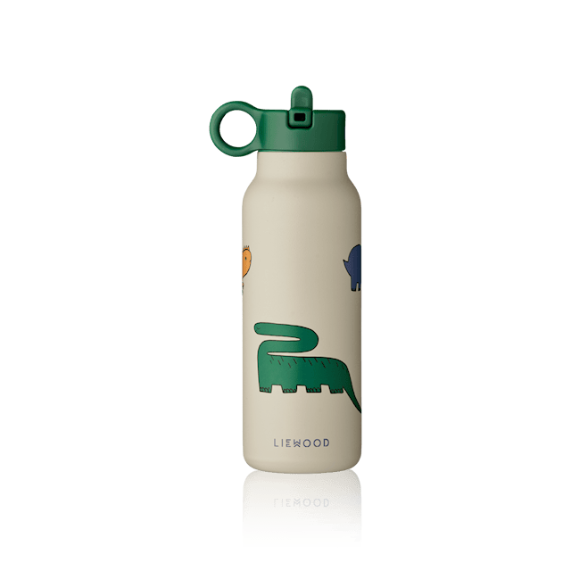 Produktbilde 1 for Falk Vannflaske 350 ml Dinosaurer/Mist Liewood