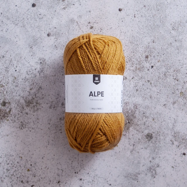 Alpe ullgarn 50 gr Fallen Leaf 26 Järbo