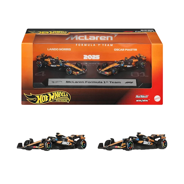Premium F1 die cast 2-pack Hot Wheels