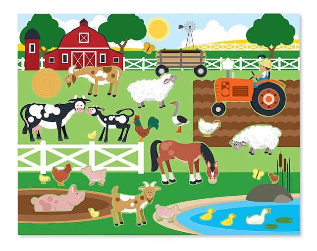Produktbilde 2 for Klistremerkebok Dyr Melissa & Doug