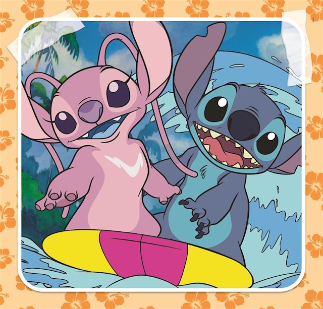Produktbild 2 för Pussel 3X48 bitar Disney Stitch, Clementoni