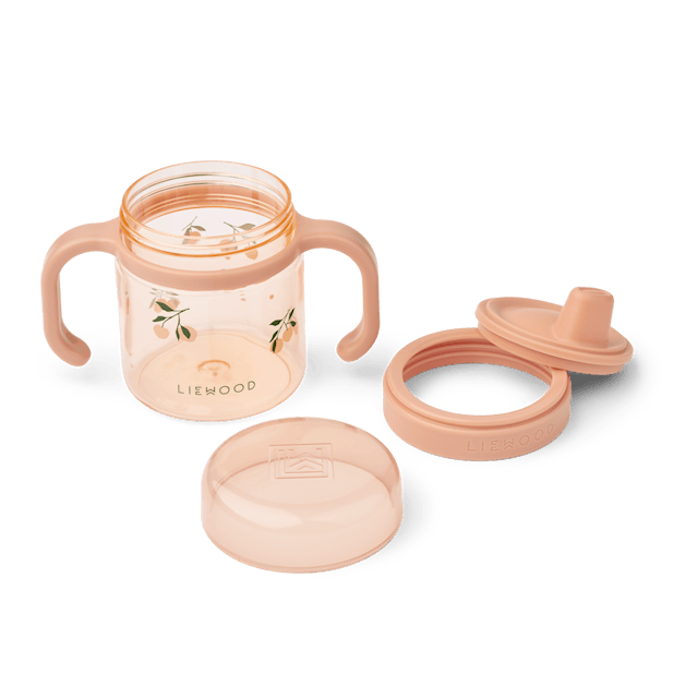 Produktbild 2 för Kylo Tritan Pipmugg 280ml Peach/Sea shell Liewood