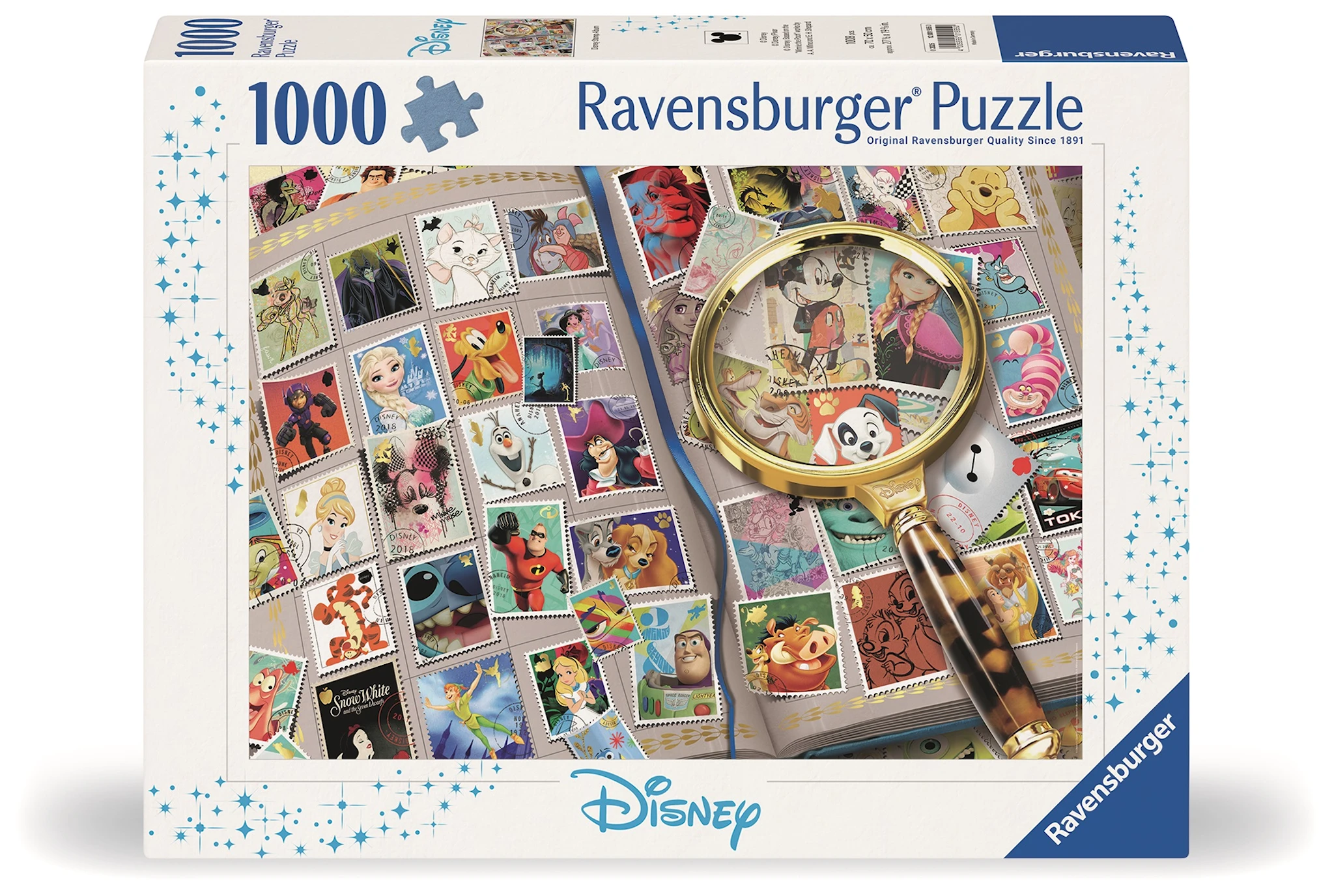 Produktbilde for Disney Stamp Puslespil 1000p Ravensburger
