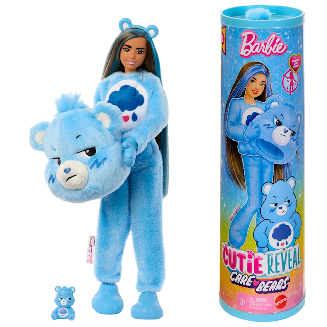 Tuotekuva 1 - Barbie Cutie Reveal Halinallet Sininen