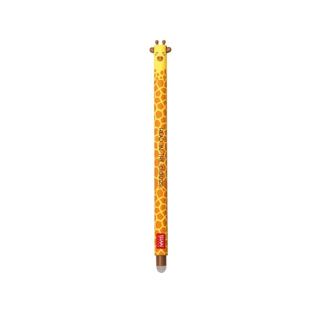 Tuotekuva 2 - Erasable gel pen, Giraffe, musta, geelikynä, jossa on pyyhittävä muste