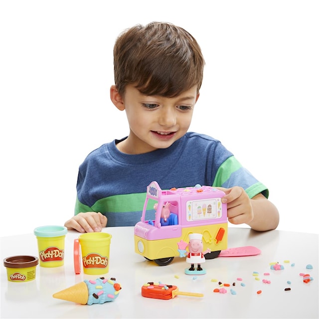 Tuotekuva 3 - Pipsa Possu Jäätelö-leikkisetti, Play-Doh