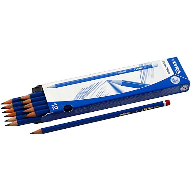 Blyertspennor Robinson B 2mm 12 st Lyra