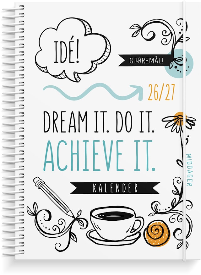 Produktbilde 1 for Ukekalender Doodle A5 26/27 Grieg