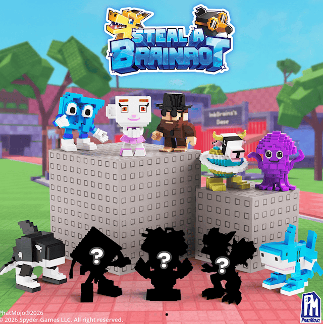 Tuotekuva 3 - Steal A Brainrot minihahmo 7 cm Blindbag Roblox