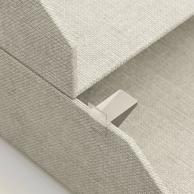 Produktbild 5 för Brevkorg Stapelbar Linen 2-pack Bigso Box of Sweden