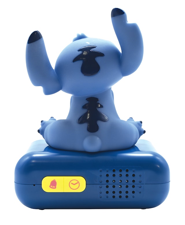 Produktbild 2 för Disney Stitch Väckarklocka med Nattljus och Ljud