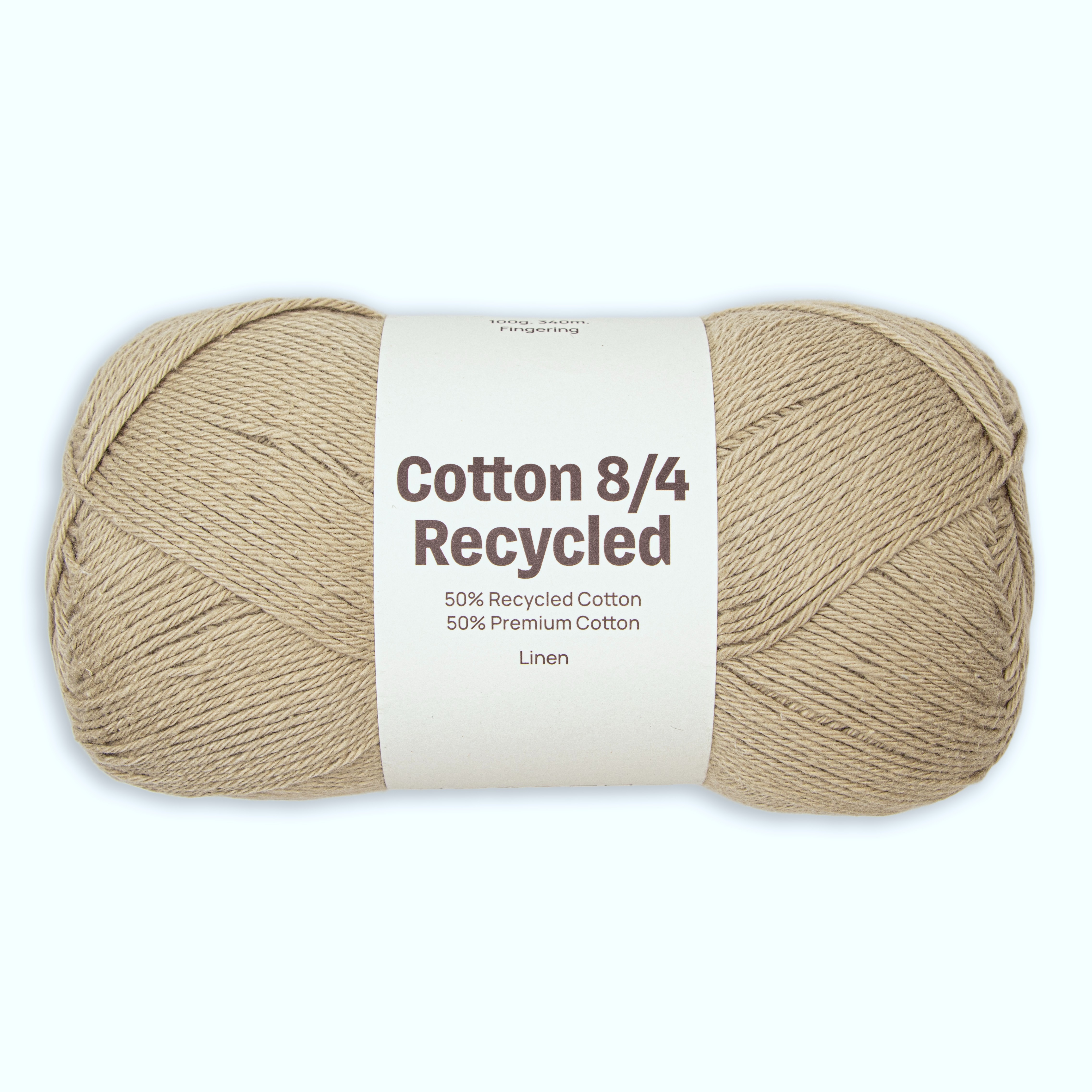 Cotton 8/4 Garn 100 g Linen A050 Adlibris