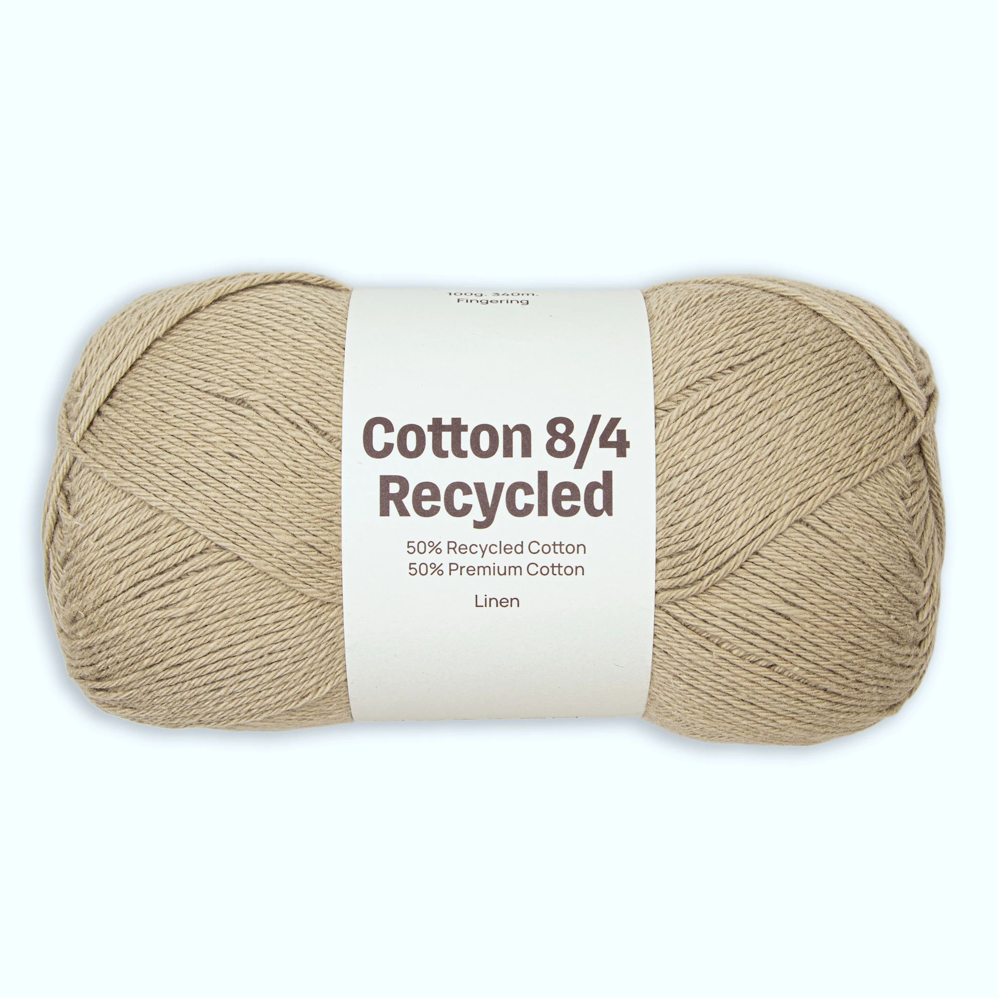 Tuotekuva ille Cotton 8/4 Puuvilla Garn 100 g Linen A050 Adlibris