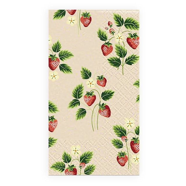 Tuotekuva 1 - Buffetservetit 16 kpl Mansikka beige Ivars i Lanna