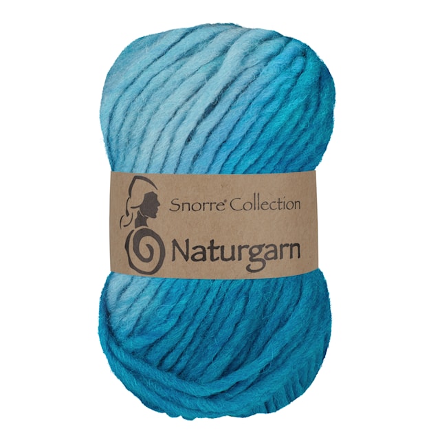 Snorre Naturgarn Multi Turkos 629 Viking