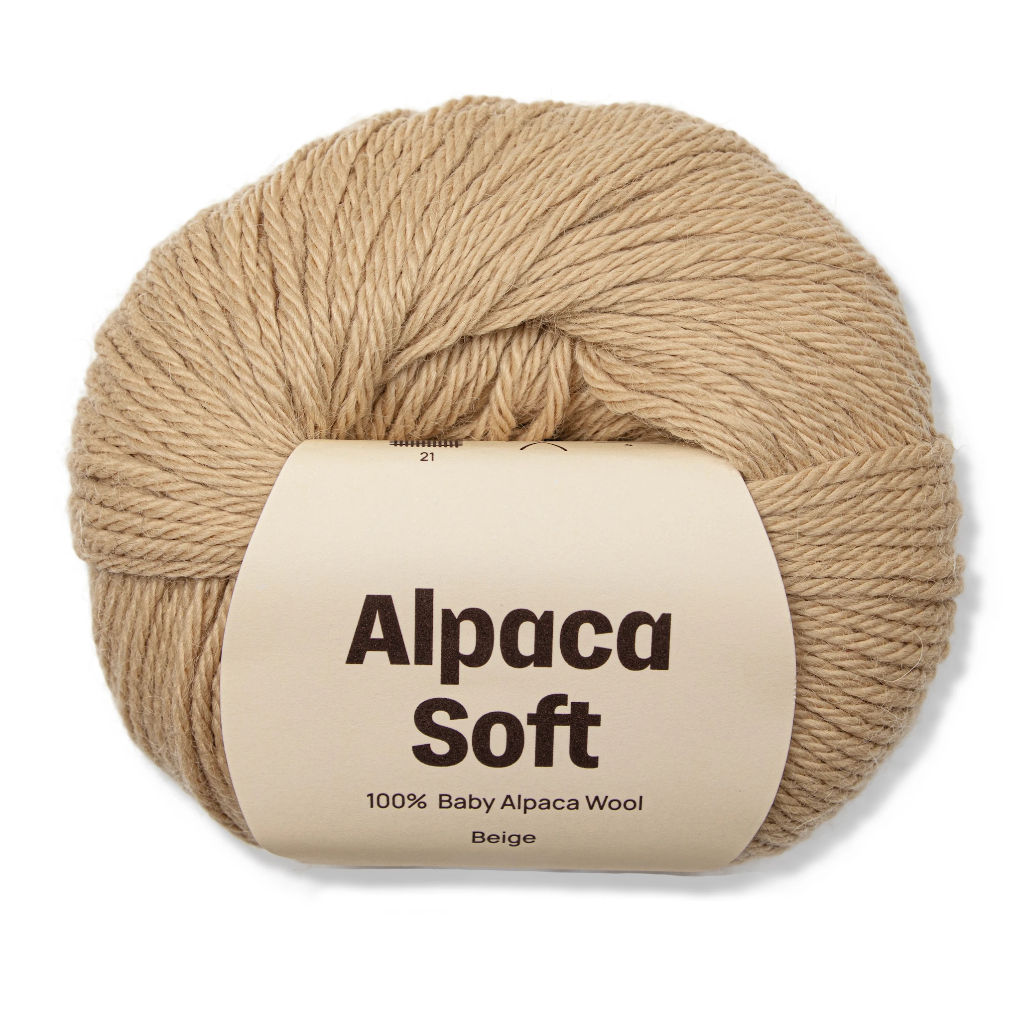 Produktbild för Alpacka Soft 50g Beige A241 Adlibris