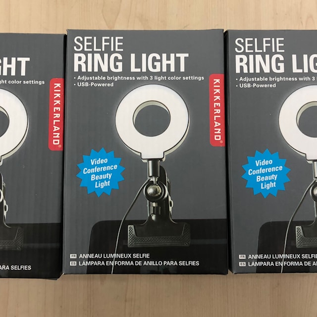 Produktbild 3 för Selfie-ringlampa Kikkerland