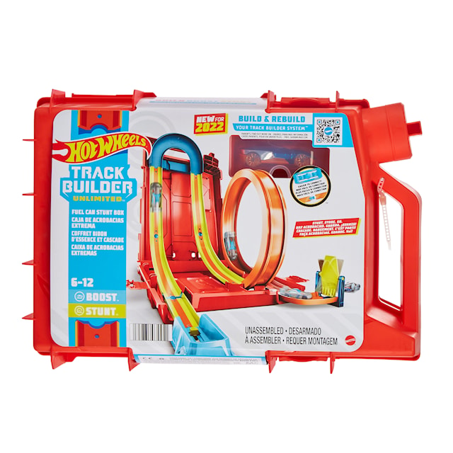 Produktbild 7 för Hot Wheels TrackBuilder Stunt Bensindunk