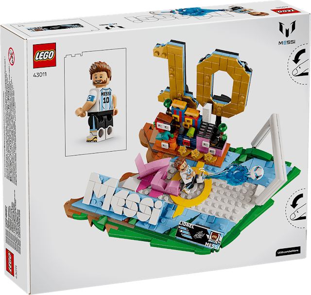 Produktbild 3 för Lionel Messi – fotbollshöjdpunkter LEGO® Editions (43011)