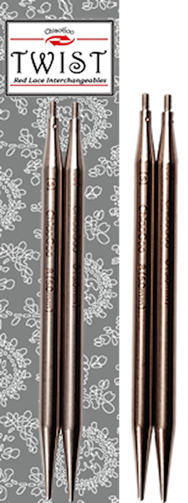 Utskiftbare pinner TWIST Lace 10cm 5,5mm