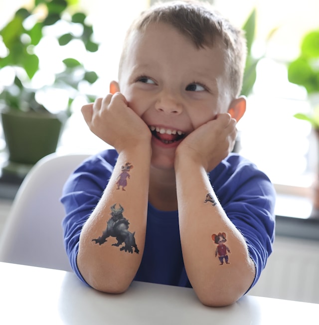 Produktbild 2 för Musse & Helium Tatueringar Micki