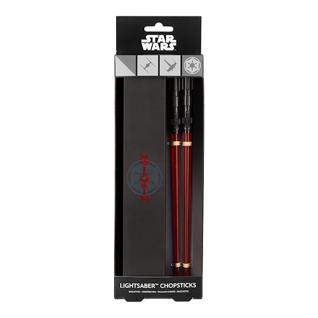 Tuotekuva 5 - Star Wars Valomiekka Syömäpuikot Rasiassa Paladone