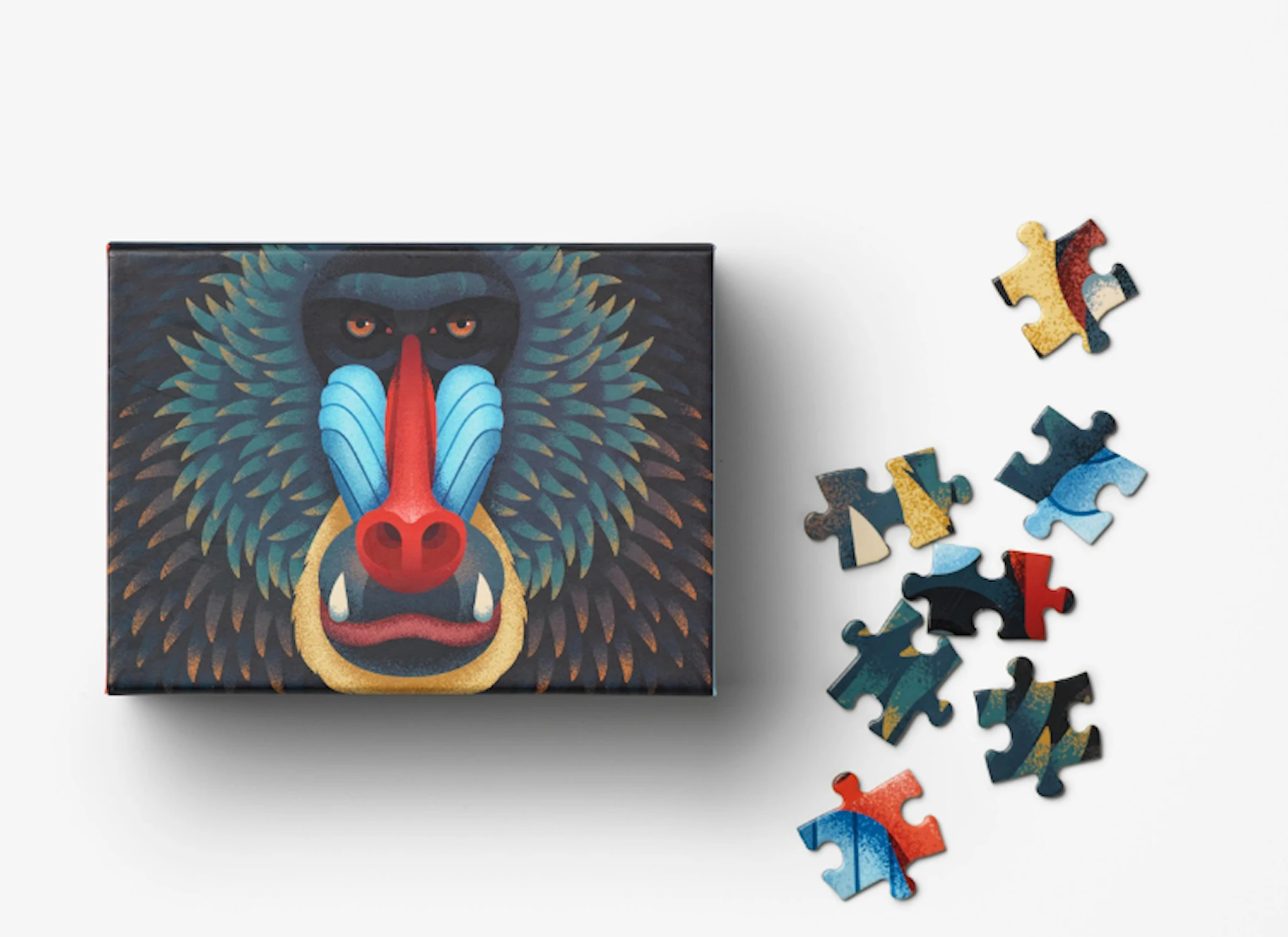 Tuotekuva ille Puzzle Mandrill Printworks