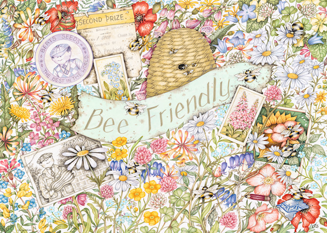 Tuotekuva 2 - Bee Friendly Palapelit 1000 palaa, Ravensburger
