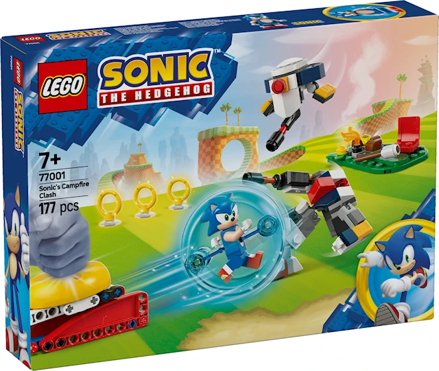 Sonic ja yhteenotto nuotiolla LEGO® Sonic the Hedgehog™ (77001)