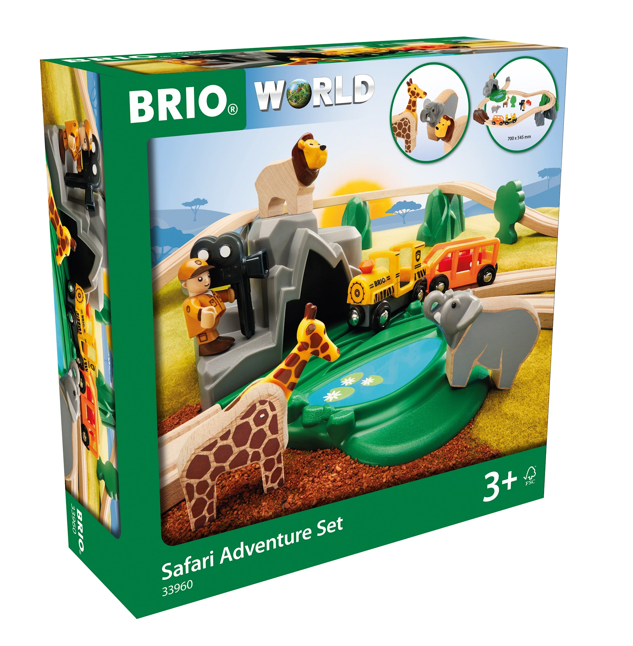 Tuotekuva ille BRIO  - 33960 -  Safari Adventure Leikkisetti