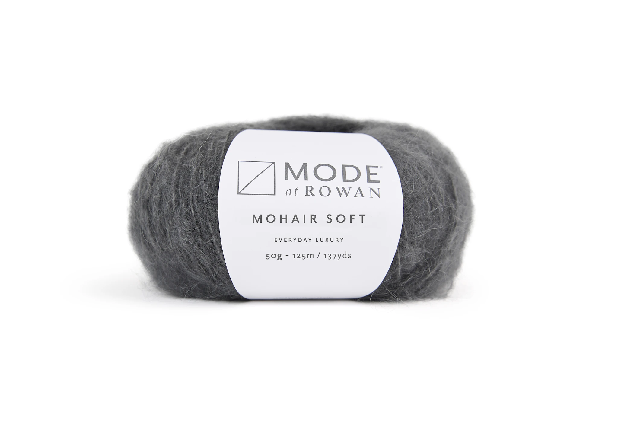 Produktbild för Mohair Soft mohairmix 50gr Charcoal 209, Mode at Rowan