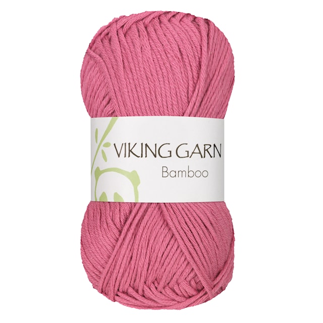 Bamboo 50 g kirsikka Viking Garn