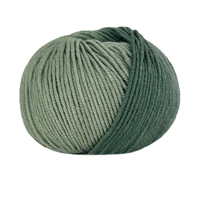 Super Soft Merino 50 g Verde Grön Gradient 31190 Lana Gatto
