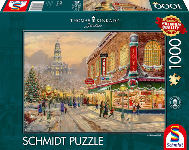 Tuotekuva 1 - lA Christmas Wish Jul Palapeli 1000 Palaa Schmidt
