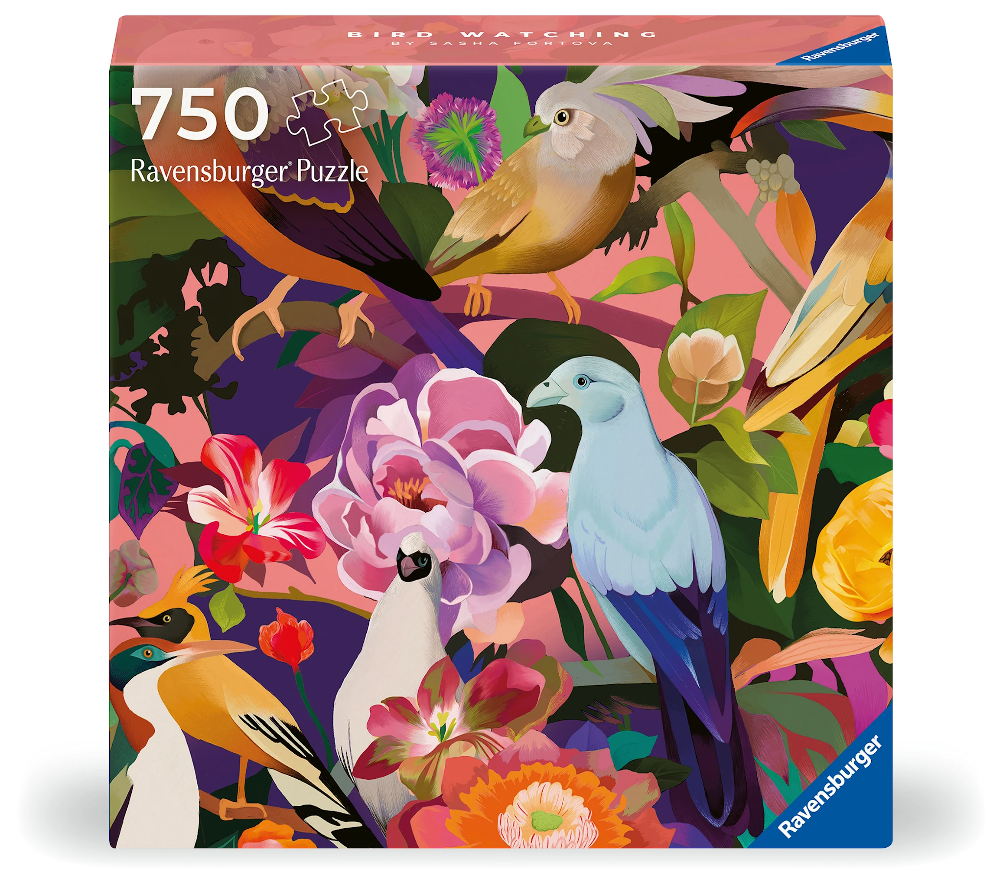 Tuotekuva ille Palapelit Art&Soul - Bird Watching 750 palaa, Ravensburger