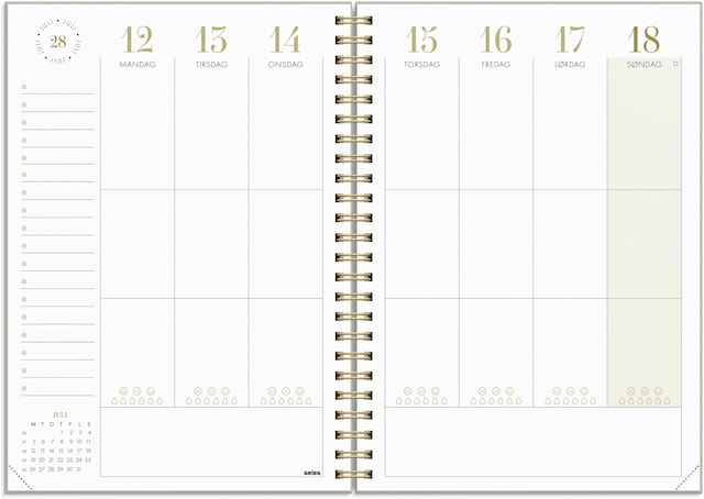 Produktbilde 4 for Life Planner Essentials A5 26/27 Grieg