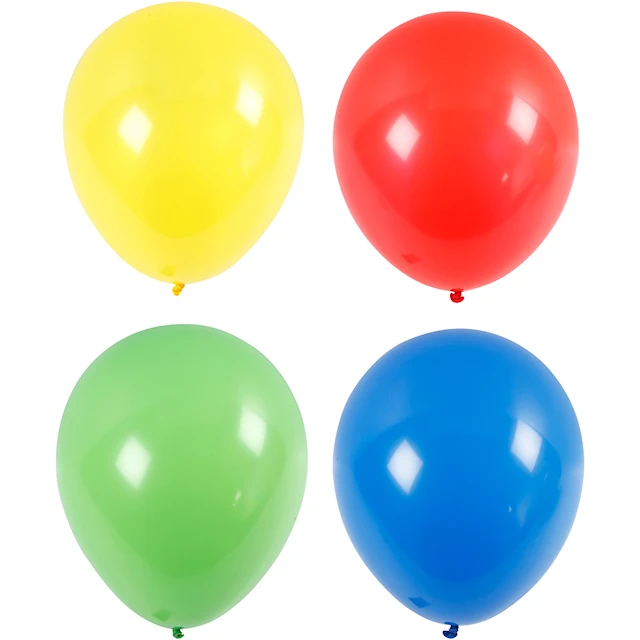 Ballonger Stora diameter 41 cm 4-pack