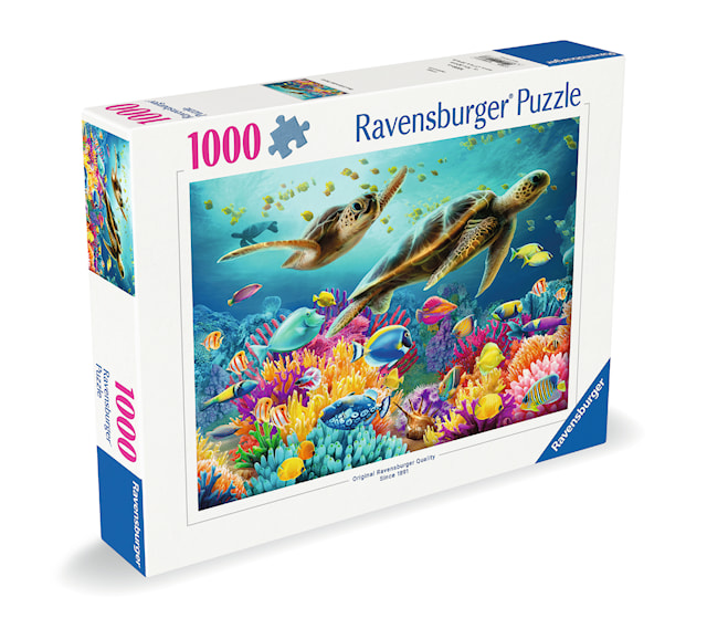 Produktbilde 2 for Blå undervannsverden Puslespill 1000 brikker, Ravensburger