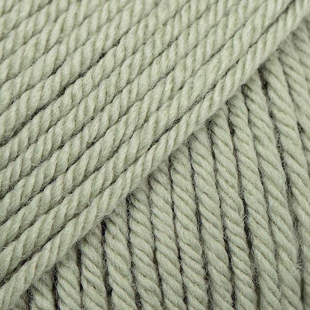 Daisy Uni Colour Ullgarn 50 g off Sage green (26) Drops