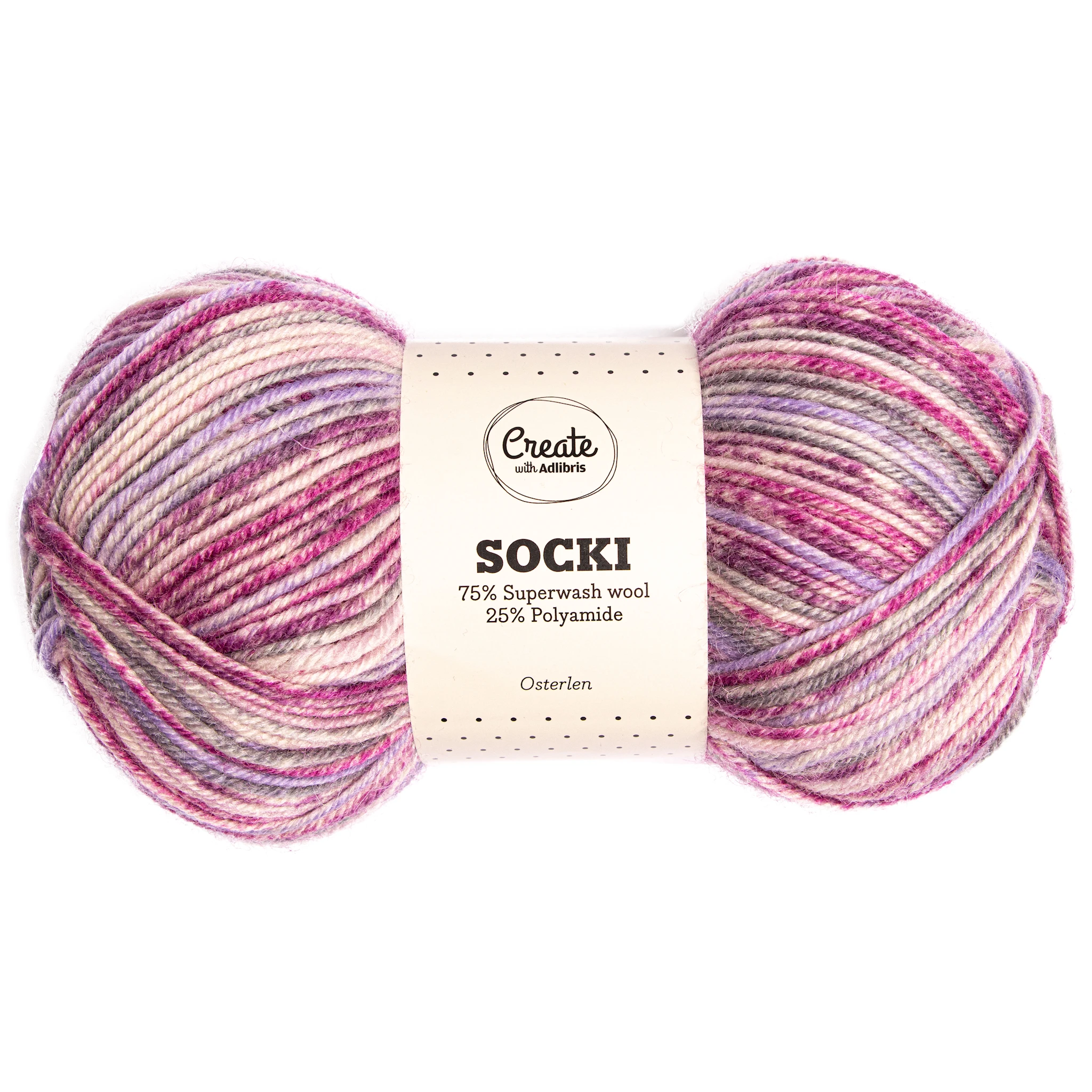 Tuotekuva ille Socki Lanka Villasekoitus 100 g Adlibris