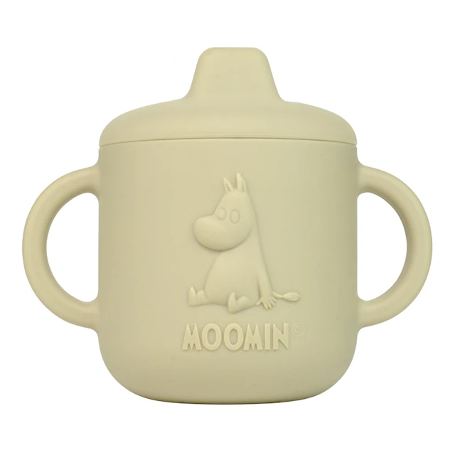 Muumi Silikoninen Nokkamuki Latte Beige Rätt Start