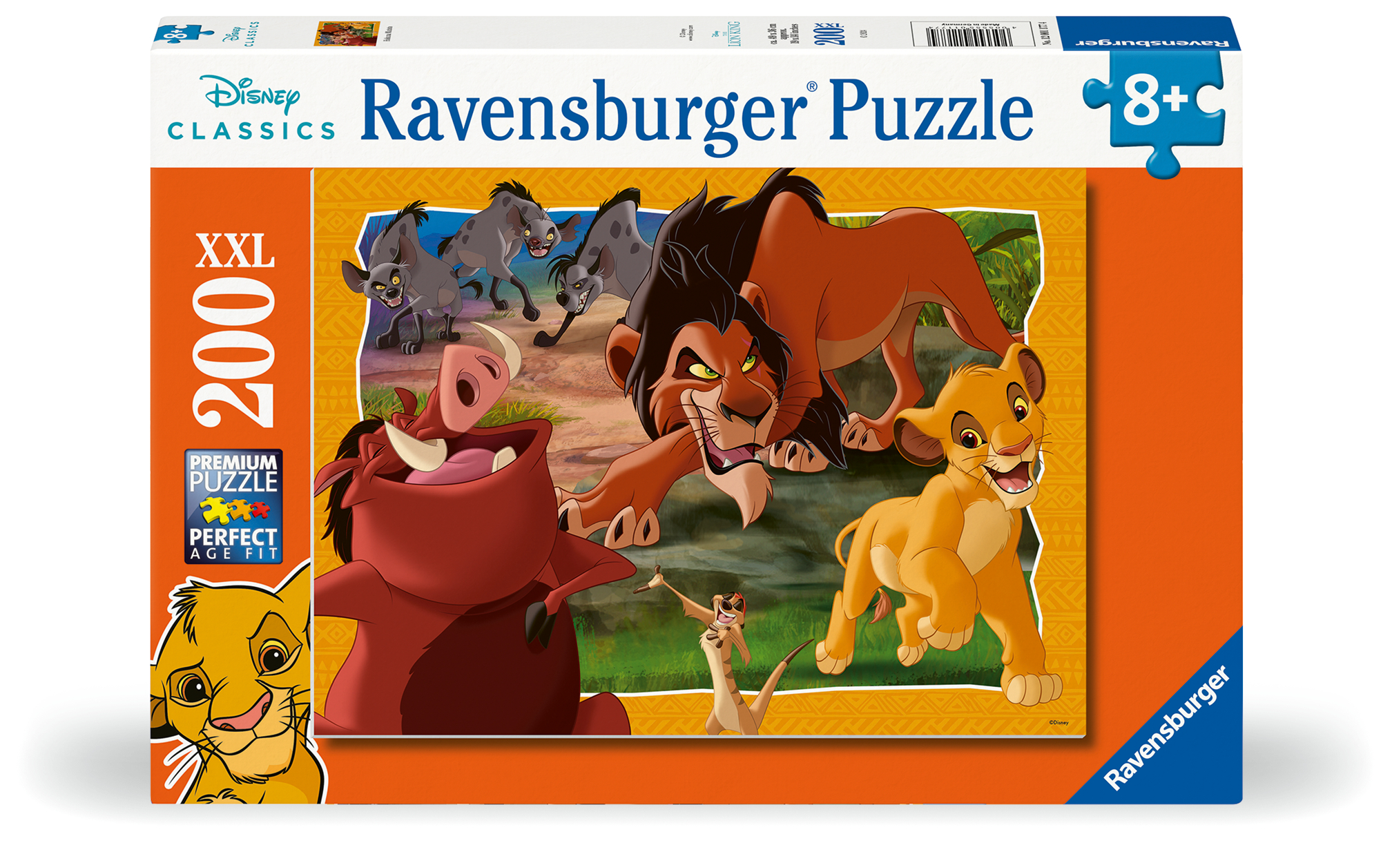 Pussel Lion King 200 XXL bitar, Ravensburger