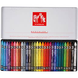 Caran D’ache Neocolor 1, Pit. 10 cm, paksuus 8,5 mm, värilajitelma, 30 kpl/ 1 pkt