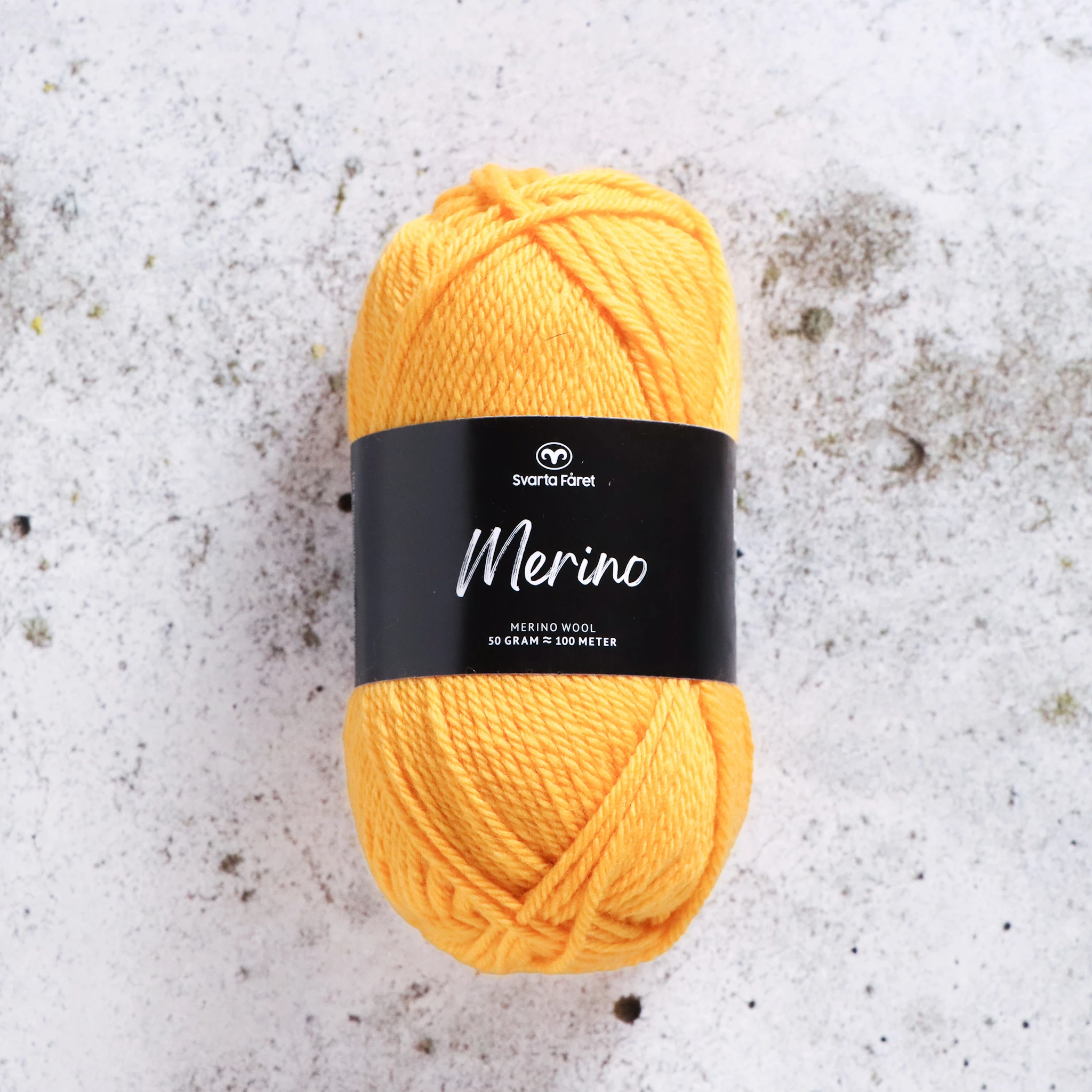 Produktbild för Merino 50g Svarta Fåret