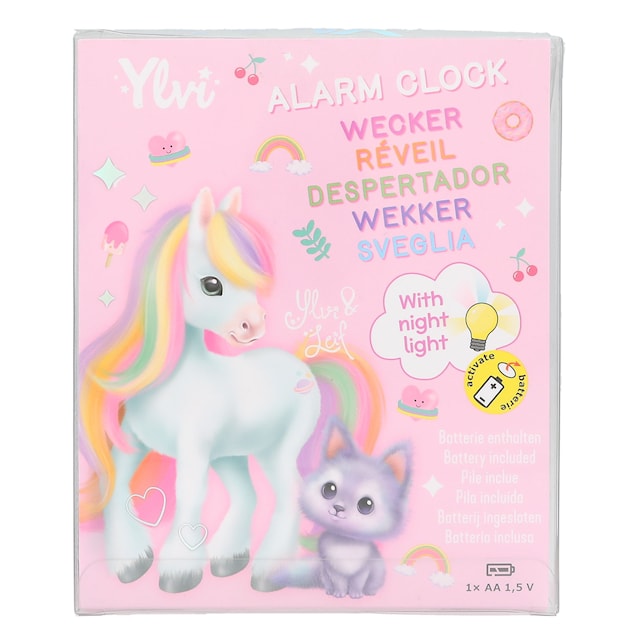 Produktbild 7 för Ylvi Väckarklocka med Ljus