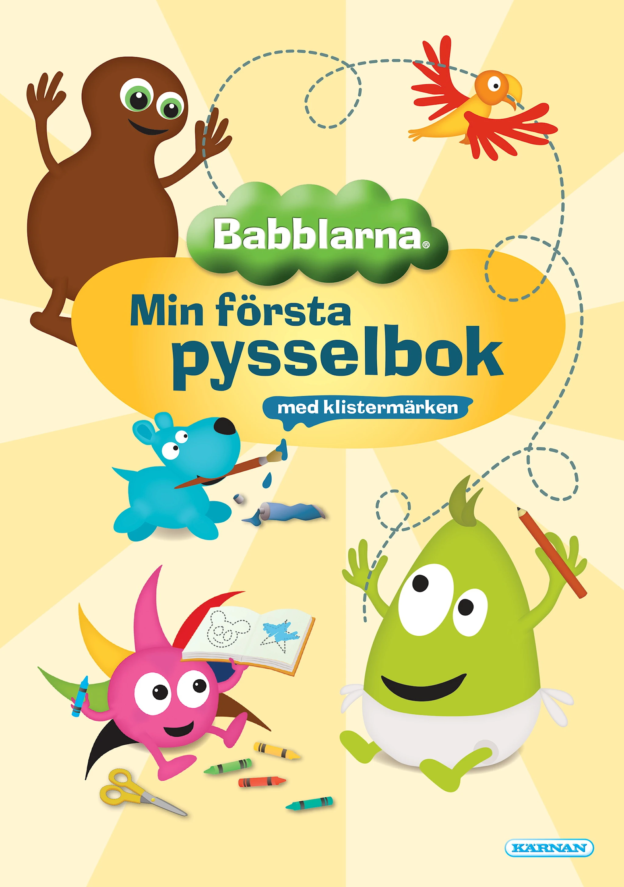Produktbild för Pysselbok Babblarna Kärnan