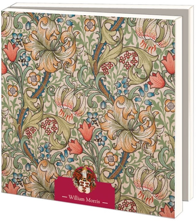 Tuotekuva 1 - Kaksinkertaiset kortit kuorella William Morris 10 kpl Bekking & Blitz