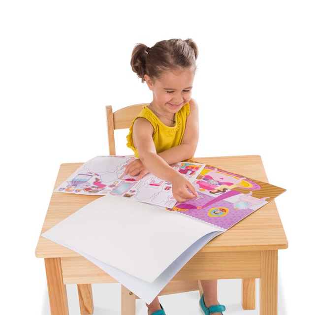 Produktbild 3 för Klistermärkesbok Prinsessans slott Melissa & Doug