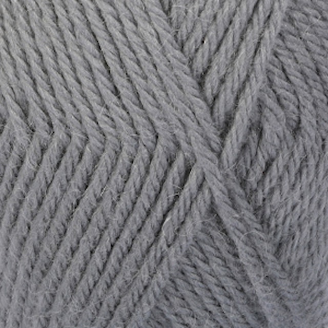 Lima Uni Colour Lanka Villasekoitus 50 g Medium Grey 8465 Drops